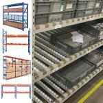 Grey 1500kg Carton Live Storage Racks
