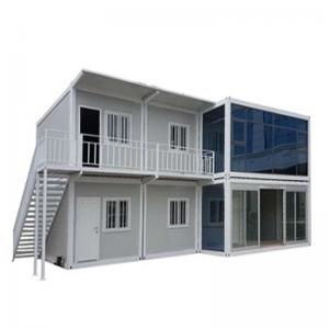China Flat Pack Container House Luxury Modern Mini Prefab House Prices with Free Shipping on sale