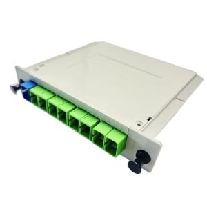 Wholesale FTTH Fiber Optic Equipment 1x4 1x8 1x16 1X32 SC APC UPC G657A PLC Splitter with Connector from china suppliers