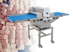 Wholesale 500mm Large In-Feed Commercial Pork Meat Cutting Machine With 800KG/H from china suppliers