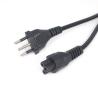 Buy cheap IEC320 C5 3 Round Pin Power Cord For Brazil NBR14136 Standard 3x0.75 Square Core from wholesalers