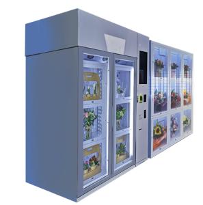 China Customizable Locker Sizes And Configurations For Floral Vending Machine Fresh Bouquet Flower Vending Machine on sale