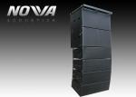3 Way Portable Speaker System For Church 12 Inch 1200W Subwoofer Cabinet