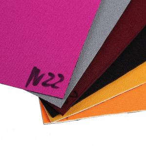 China 4.0mm SCR Bonded Thin Black Rubber Sheet , Knitted Jersey Polyester Neoprene Fabric on sale