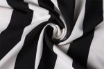 56" Poly Chiffon Fabric 180Dx180D 180gsm Striped Polyester