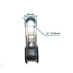 Round Cable Tension Clamp Self-supporting Wedge Suspension Clamp for Fibre Optic