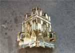 Customized Virgin Plastic Casket Corners Pale Golden American Style With