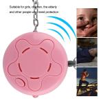 CE Personal Security Alarms 50x21mm Keychain Led Flashing Light Safety Panic