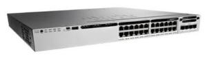 Wholesale Industrial Cisco Network Switch 3850 24port PoE+ 715WAC LAN BASE 2 GB Flash from china suppliers