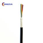 7 Pairs Twisted FEP Insulated Shielded Silicone Cable For Elctronic Instruments