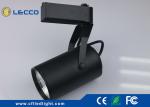 Black Body COB LED Track Lights 20 Watt CRI > 80 Adjustable Angle