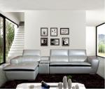 Convenient Living Spaces Leather Sofa Leisure Style Equipped Practical Coffee