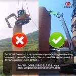 Manufacturer 19 - 22m High Reach Demolition Boom Extension Arm For 30 - 38 Ton