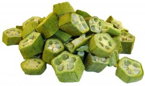 China Buck Sell China Healthy Dried VegetableFreeze Dried Okra Cross Cut on sale