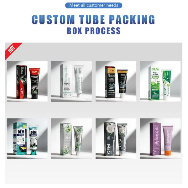 Sample Support Custom Oral Niacinamide Toothpaste Fast Whitening Brightening Fresh Breath Removes Plaque Whitening Effect OEM