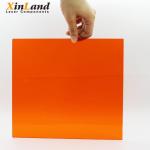 190-540nm And 800-1100nm Orange Acrylic Protection Sheet OD 4+ VLT 25%