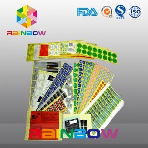 Custom Printed Colorful Shrink Sleeve Labels Self Adhesive Paper Laminated Food Labels