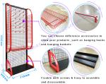 Shop Stand For Candy Chips Wire Grid Display Racks