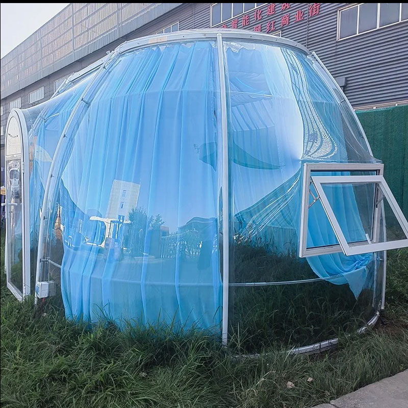 Outdoor Transparent Bubble Room PC Dome Room Polycarbonate Star House for House