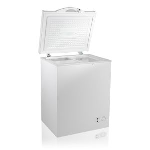 Wholesale White Coating Deep Chest Freezer 220V / 50Hz With Sliding Glass from china suppliers