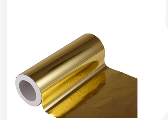 Custom-Length Gold Metallized BOPP/PET Laminate Film for Premium Packaging Applications