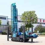 280m Bore Depth Hydraulic Crawler Water Well Drilling Rig Machine