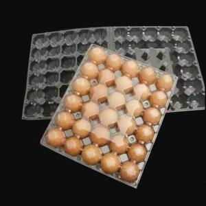 Wholesale 5X6 Disposable Plastic Egg Tray 30 Holes Transparent Egg Tray Plastic from china suppliers