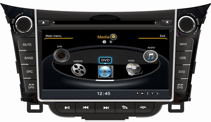Ouchuangbo S100 Platform DVD Radio Player for Hyundai I30 2013 Wifi GPS Sat Nav Multimedia