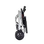 Airplane use Foldable manual light weight travel transport wheelchair