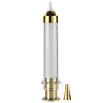 Customized Color 10ml Syringe Airless Bottle For Cosmetic Skin Care Cream