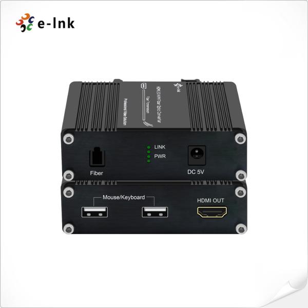 Wholesale Mini 4k HDMI 2.0 KVM USB Over Fiber Extender LC 300 Meters Transmitter
