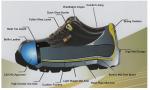 Industrial Safety Shoes Euro38-47 with Steel Toe and Comfortable PU Injection