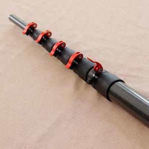 Wholesale Lightweight Extendable Carbon Fiber Telescopic Pole Outside Diameter 16mm from china suppliers