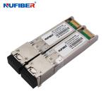 10G SFP+ BIDI ZR 10G SFP+ WDM 1490nm/1550nm 80km LC DDM compatible with Huawei