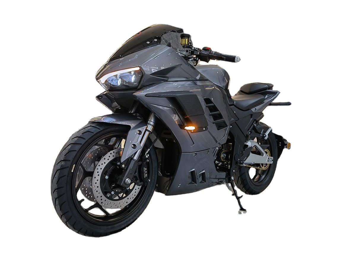 Customizable 72V 3000W Mid Motor Sportbikes Electric Motorcycle Max Load 200kg