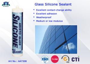China One-part Acetic Glass Spray Sealant Weather Resistant for Sealing and Bonding on sale