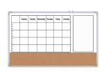 Porcelain Rolling Magnetic Dry Erase Whiteboard With Aluminum Frame