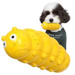 Triple-Thick And Squeaky Caterpillar Dog Toy