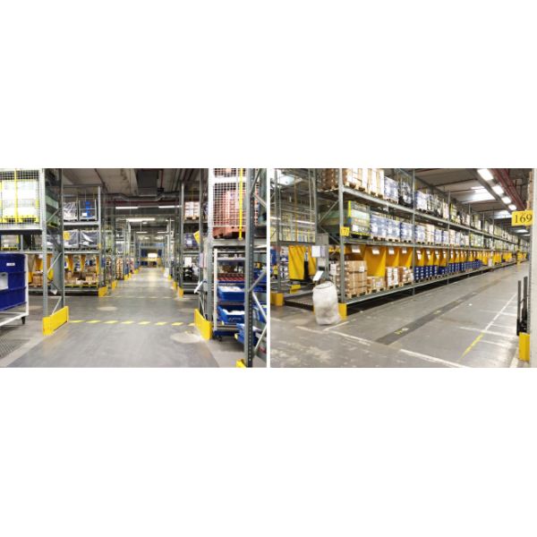 Single Depth Heavy Duty Pallet Rack Selective Pallet Rack Beam Racking