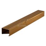 U Shape Decorative Aluminum Trim Different Finish High Grade Extrusion Profiles