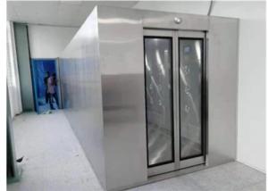 Wholesale Auto Slide Door Air Shower Tunnel With 3 Blowers And Adjustable Air Nozzles from china suppliers