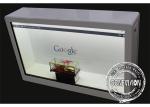 55 Inch Android Remote Control Transparent Display Box Flexible Advertising