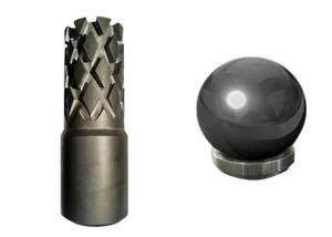 Wholesale High Grade Silver Tungsten Carbide Valve Seats YG11 Cobalt Based Material from china suppliers