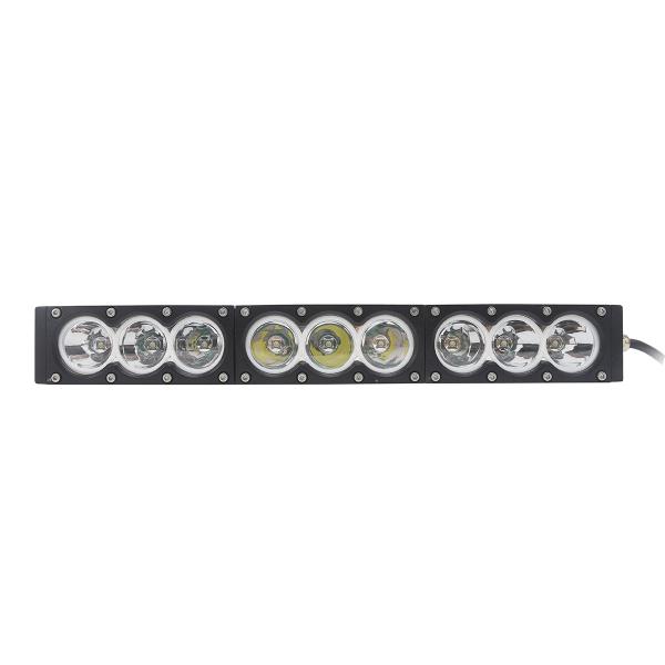 H Style 90W White Color 9pcs 10W CREE LED LIGHT BAR 6000K 10-30V Combo Beam