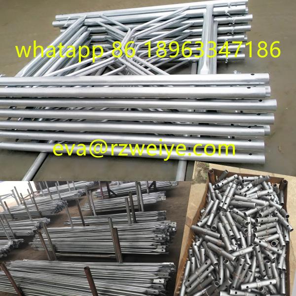 1830*1219mm mobile Frame Scaffolding System walkthrough door frame