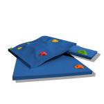 1000mm*1000mm*50mm*8T Steel Panel Rock Climbing Walls with Weather-resistant