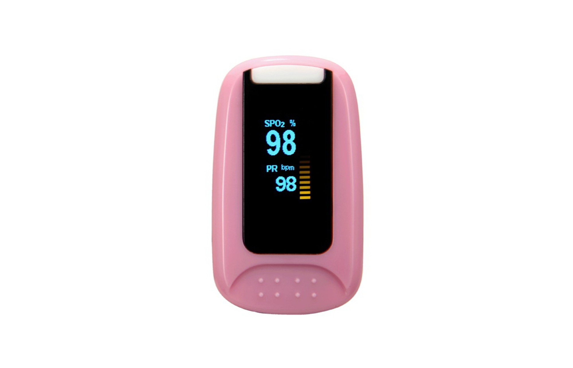 Color Fingertip Pulse Oximeter For All People Home Use
