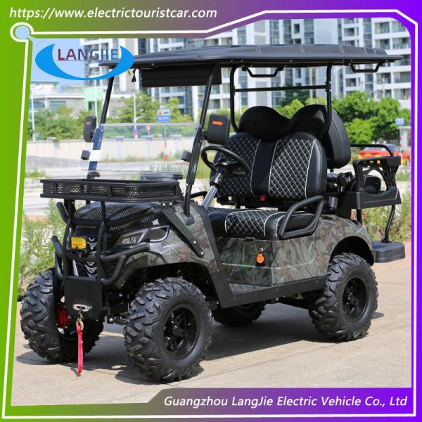 Easy Go Golf Cart Custom Electric Golf Carts 4 Wheel Drive Four Seats CE