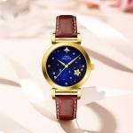 2022 Elegant Stainless Steel Quartz Watch Small Round Gold Watch Design For Lady