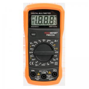 Wholesale 2000 Counts Handheld Digital Multimeter 600V AC&DC Voltage measurement Continuity test Meter from china suppliers